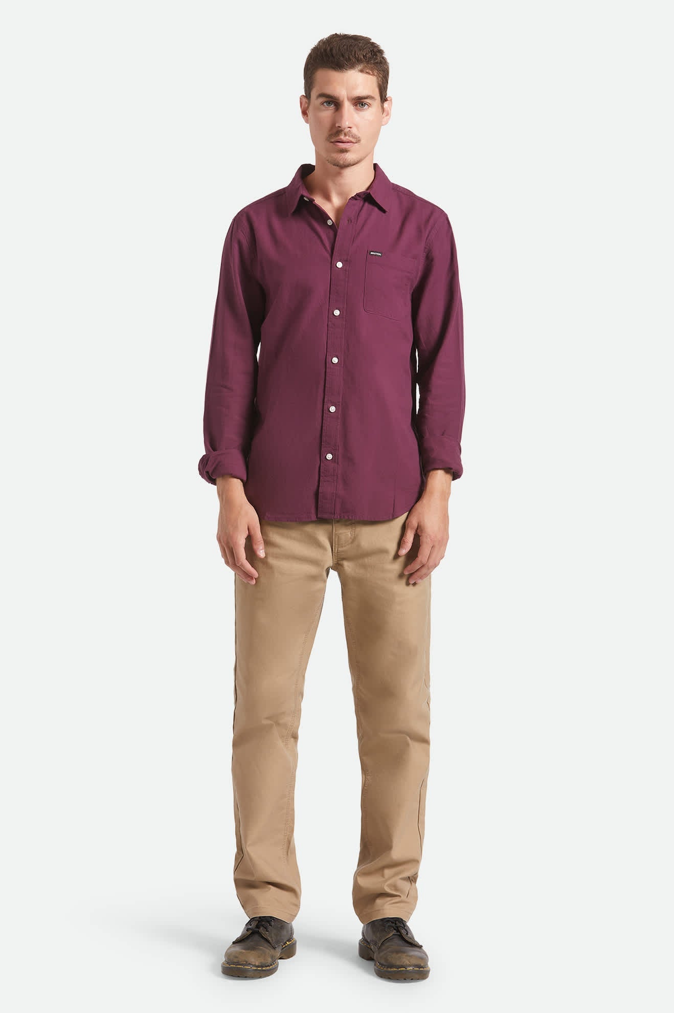 Charter Long Sleeve Shirt - Port