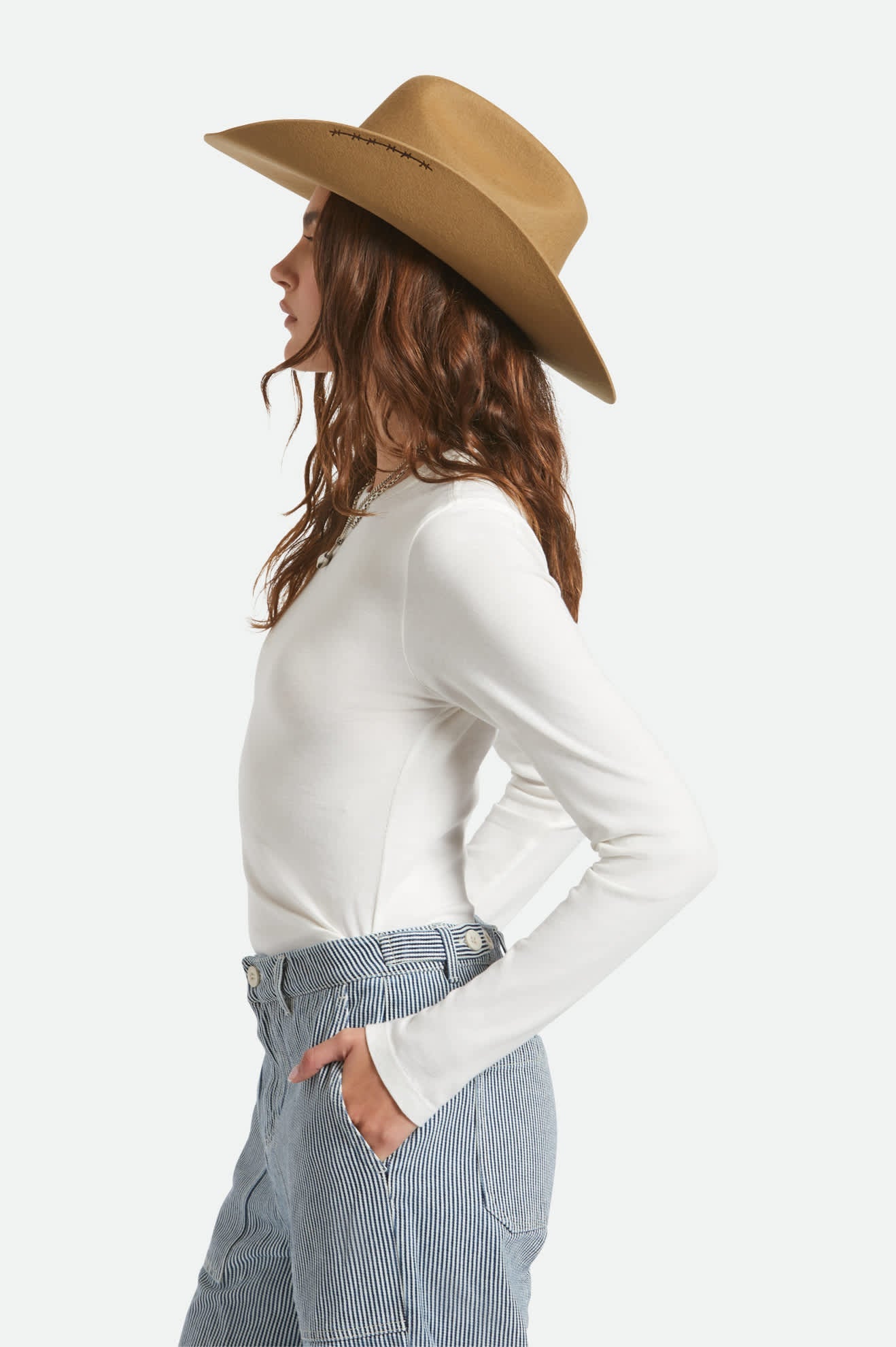 Laredo Branded Cowboy Hat - Antique Bronze