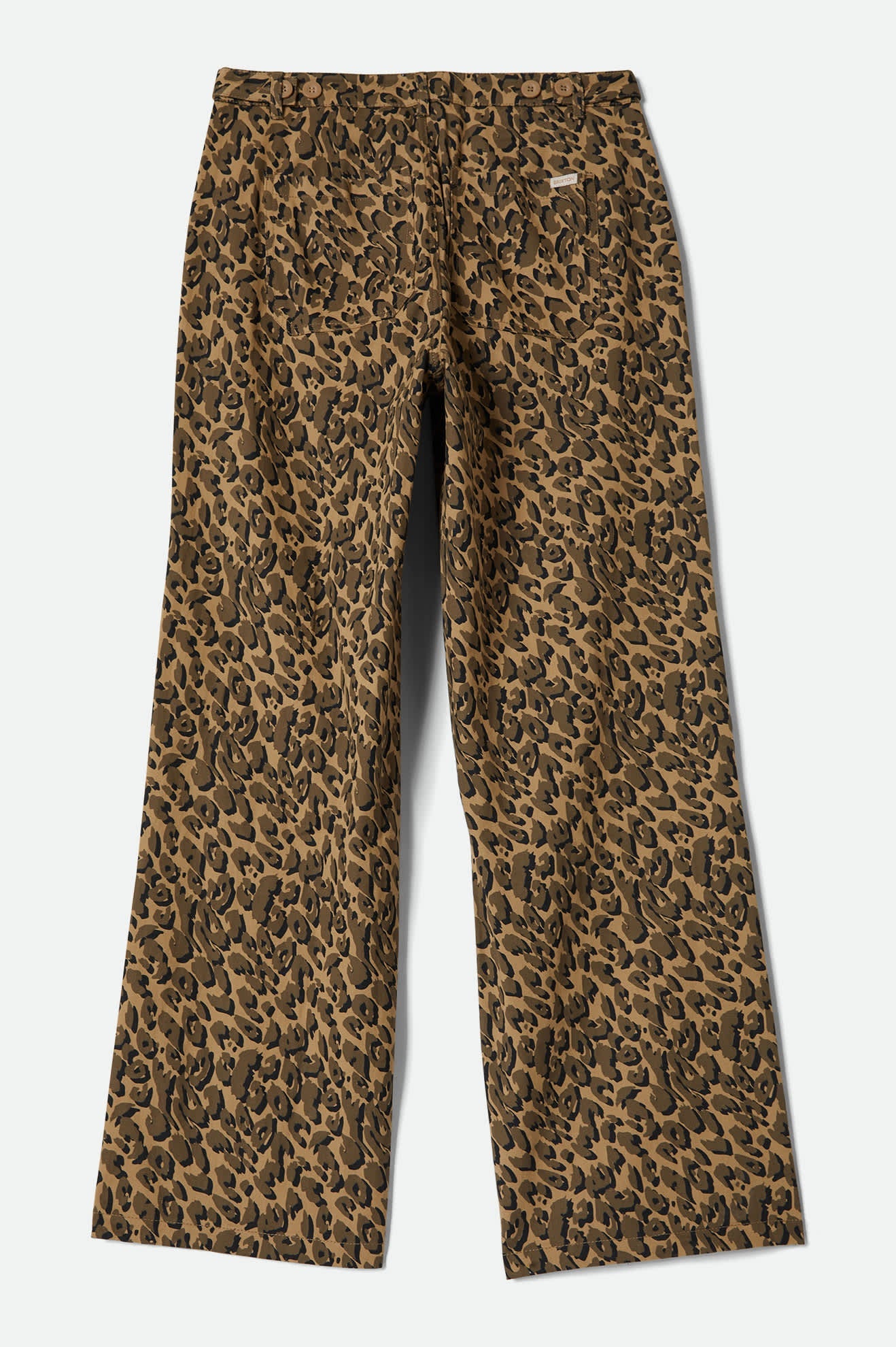 Jane Utility Wide Leg Pant - Brown Cheetah