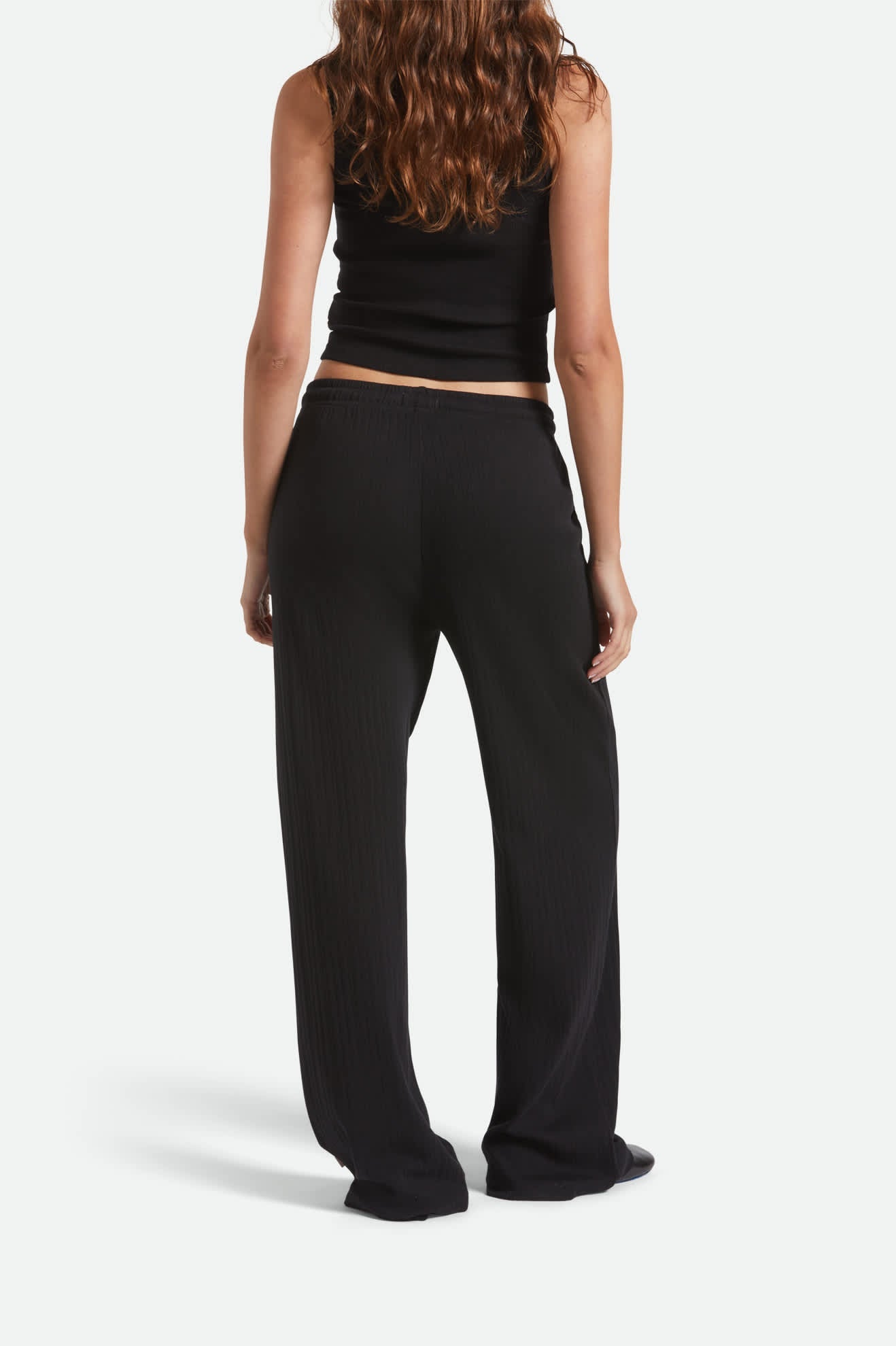 Pointelle Lounge Pant - Black