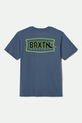 Lightning S/S Standard T-Shirt - Harbor Blue