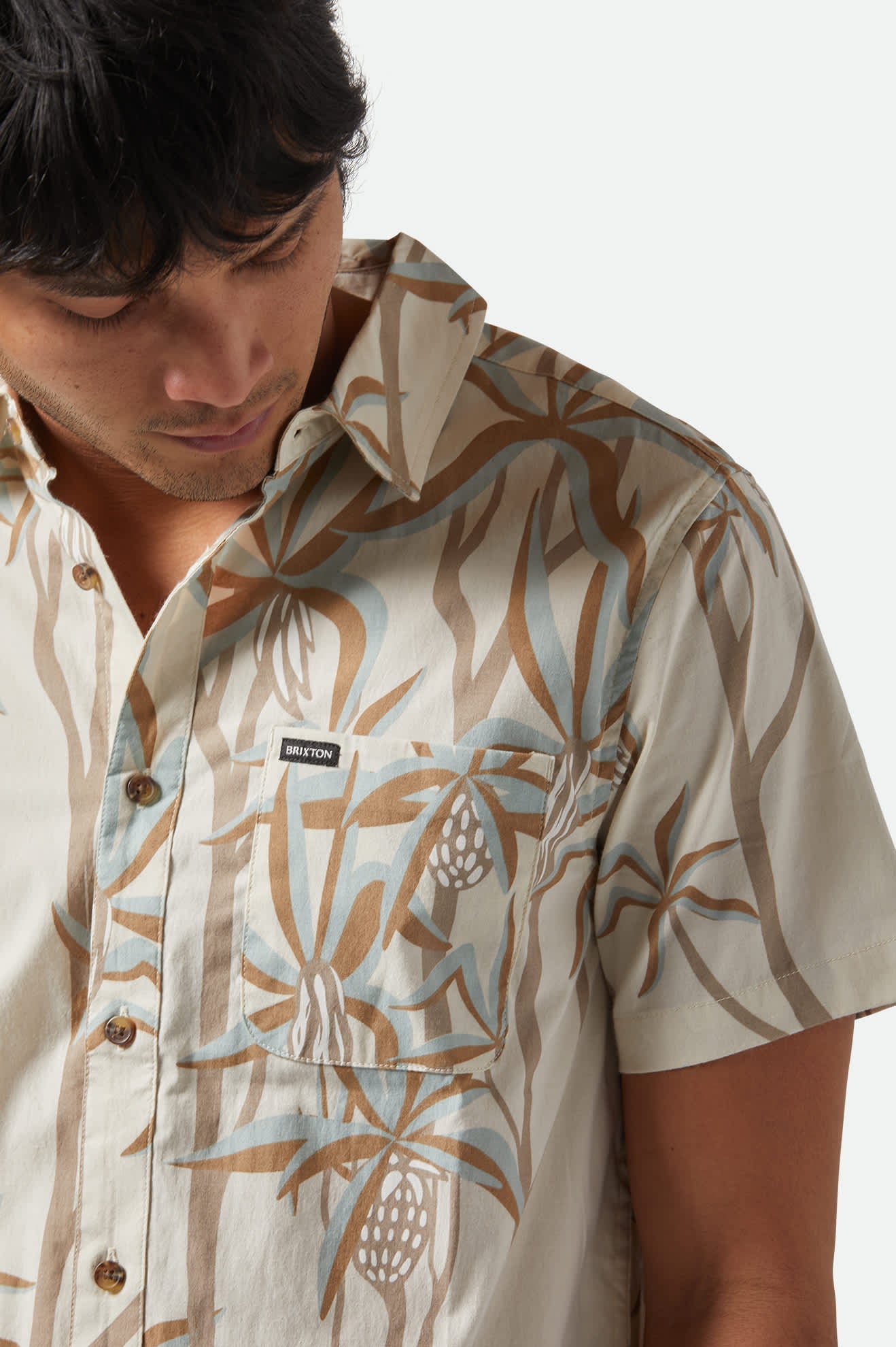 Charter Print S/S Shirt - Whitecap Scenic Trip