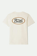 Parsons S/S Standard T-Shirt - Cream/Pumpkin Spice/Washed Black