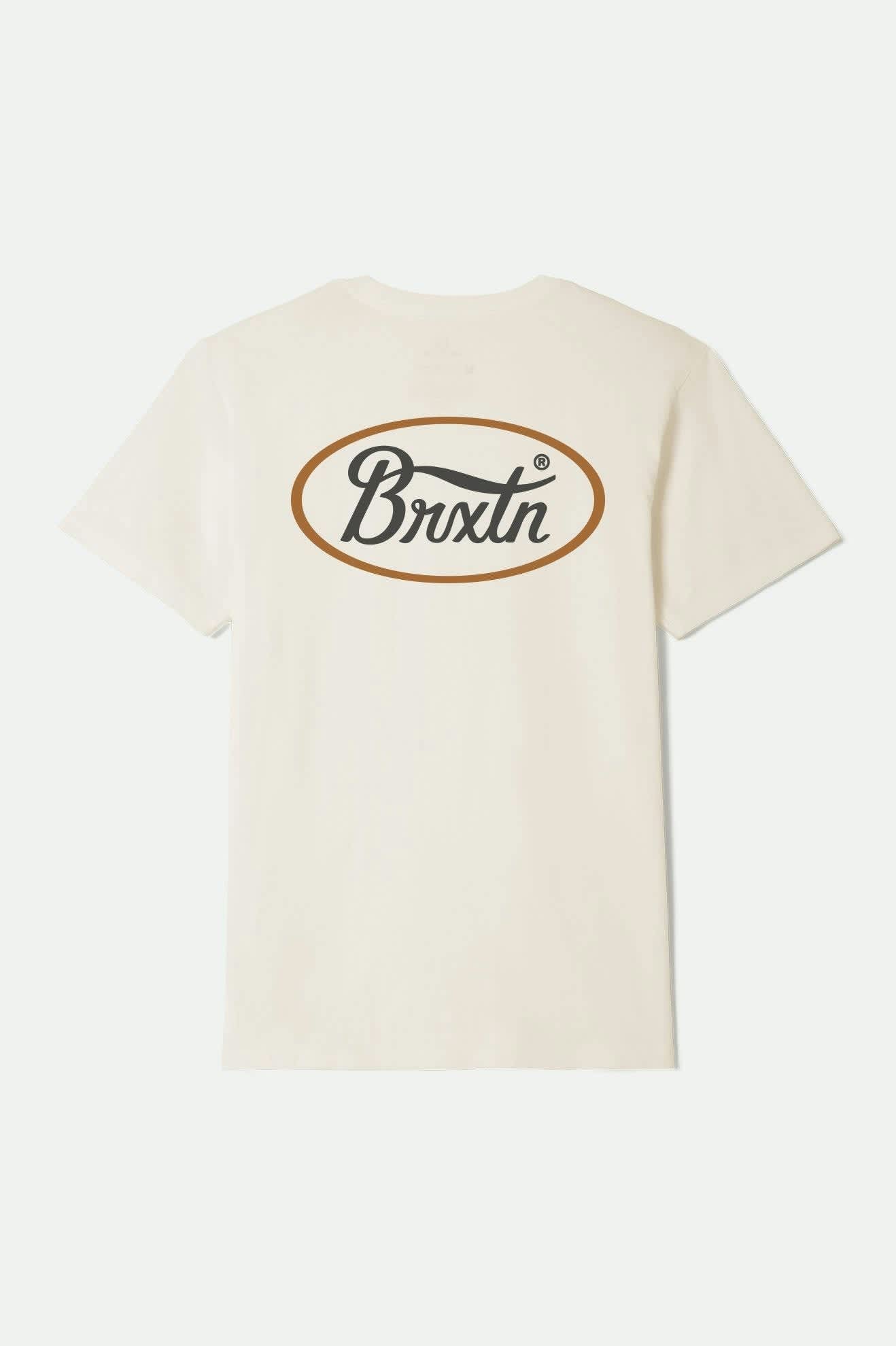 Parsons S/S Standard T-Shirt - Cream/Pumpkin Spice/Washed Black
