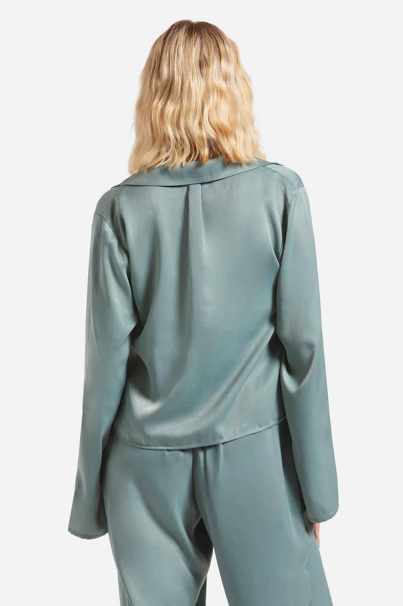 Soho Silky Top - Blue Green Shine