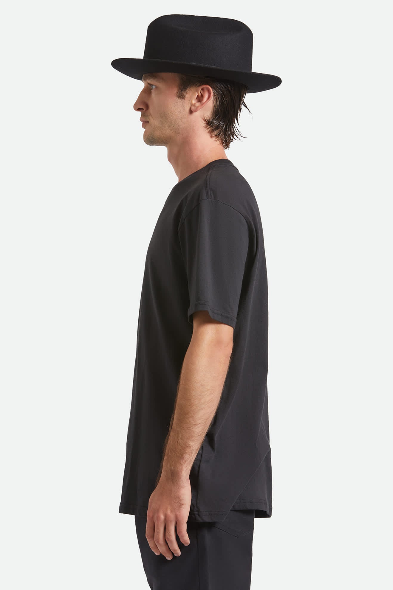 Hitch Ranch Fedora - Black/Black