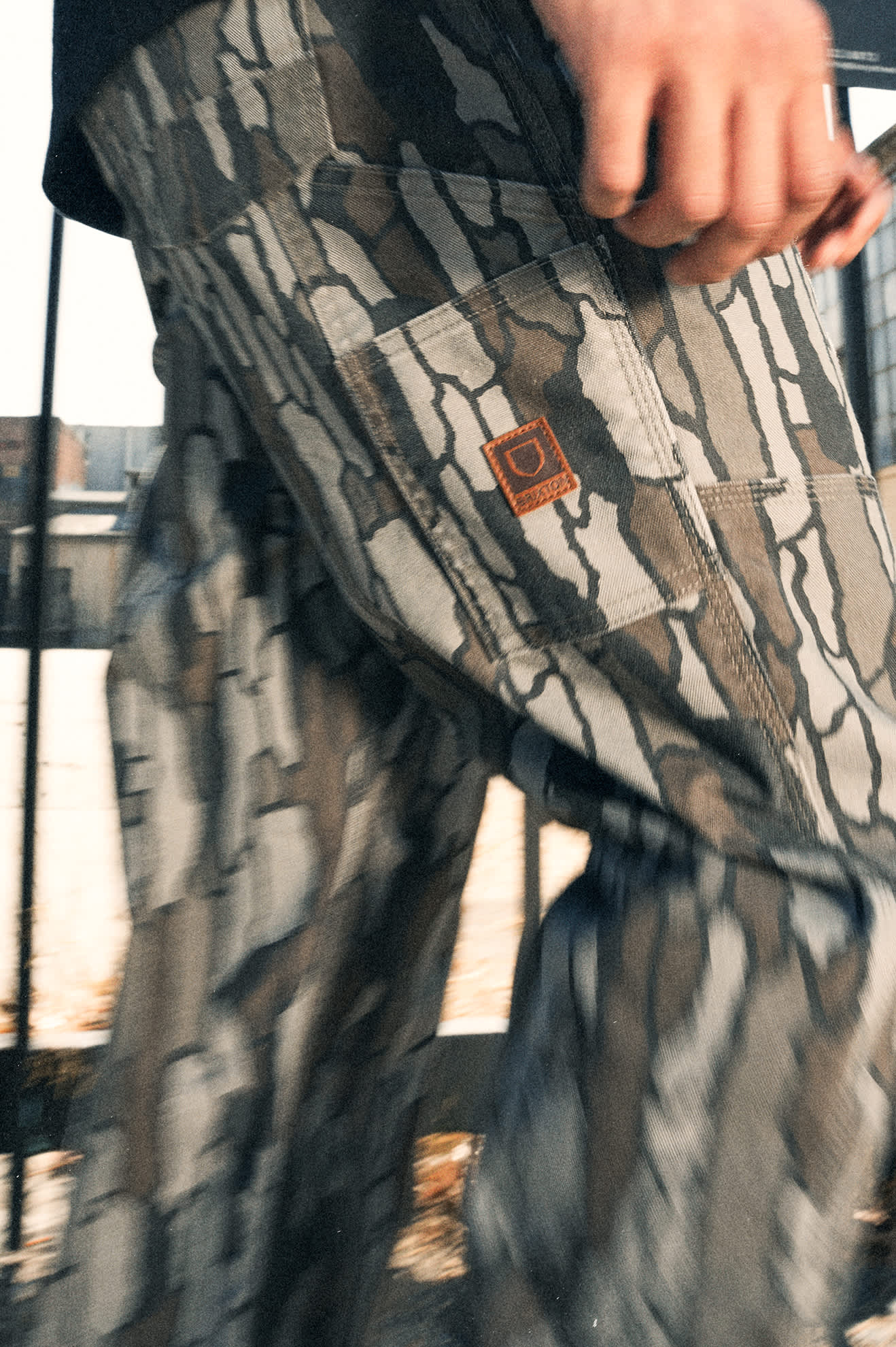 Builders Carpenter Stretch Pant - Bark Camo