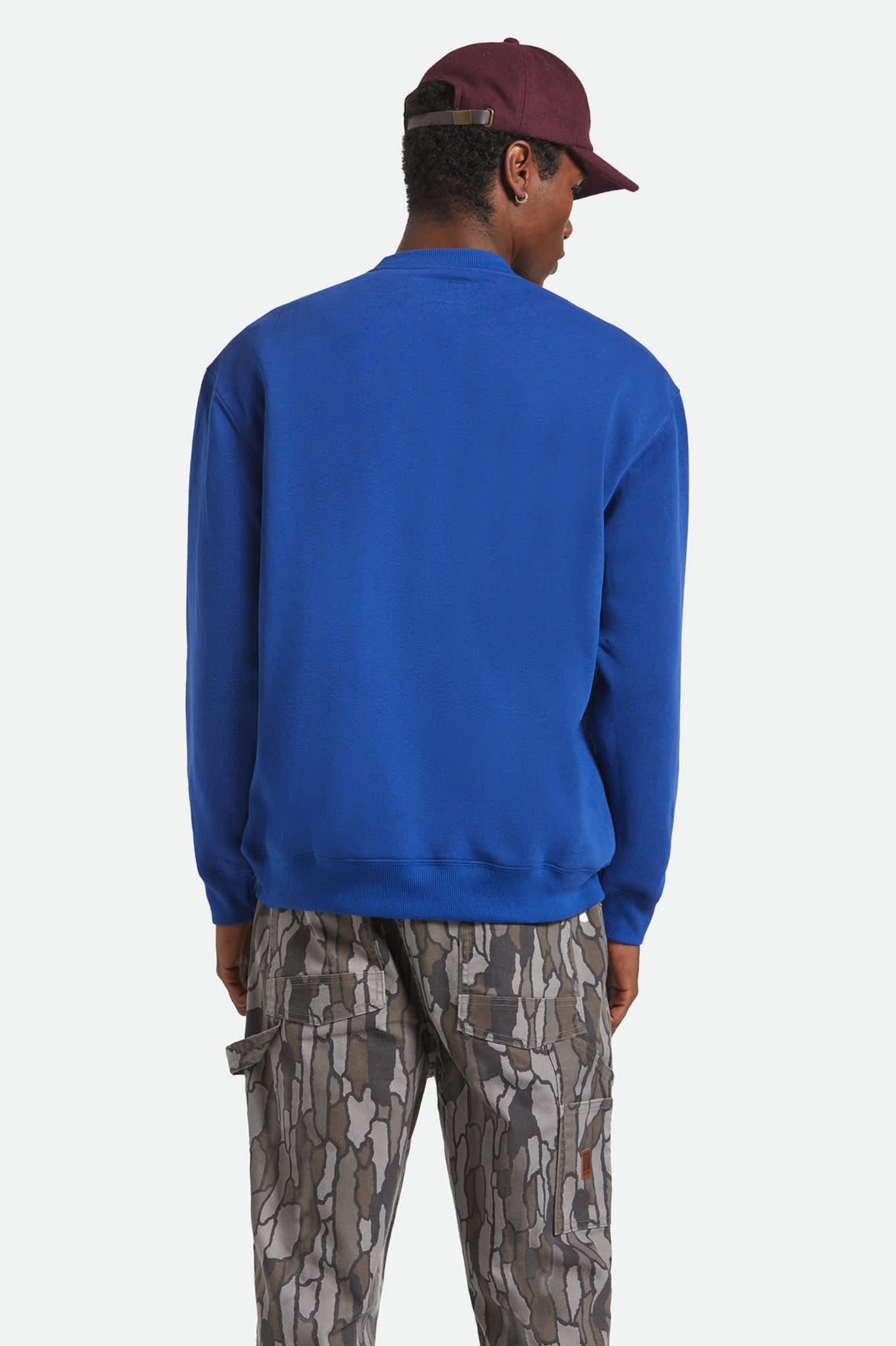 Ford Number One Relaxed Fleece Crew - Ford Blue