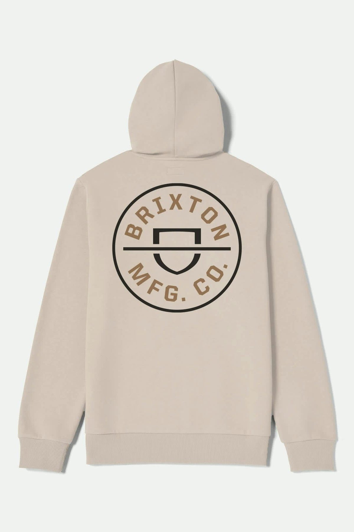 Crest Hoodie - Cream/Jet Black/Washed Copper