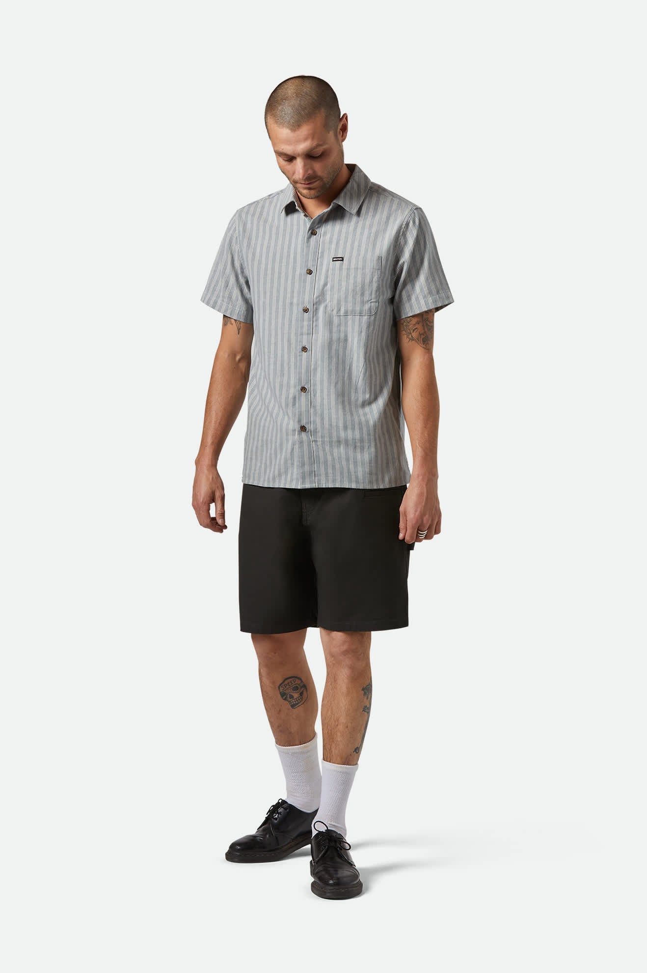 Builders Carpenter Baggy Short - Washed Black