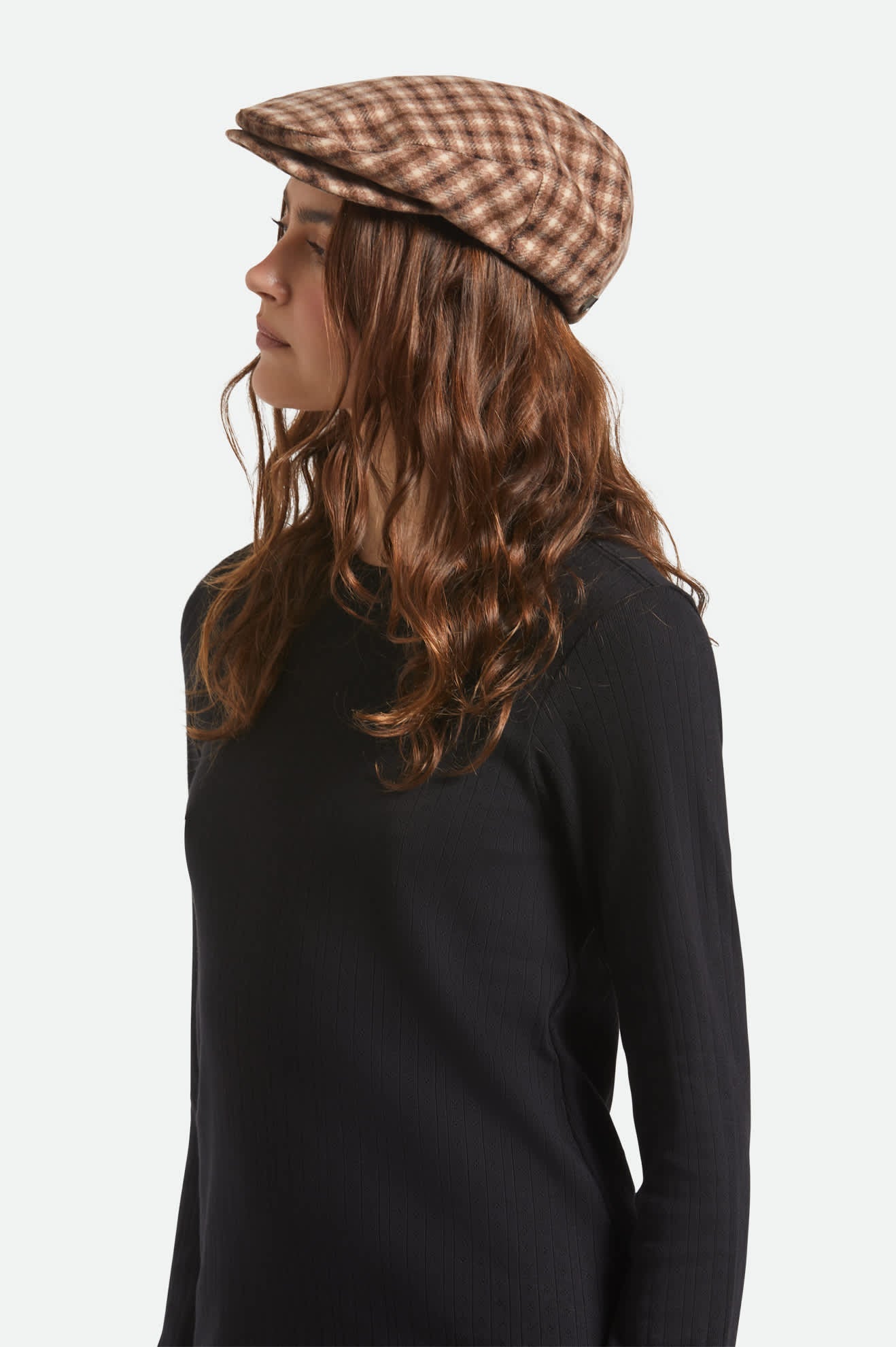 Hooligan Flat Cap - Sand/Brown