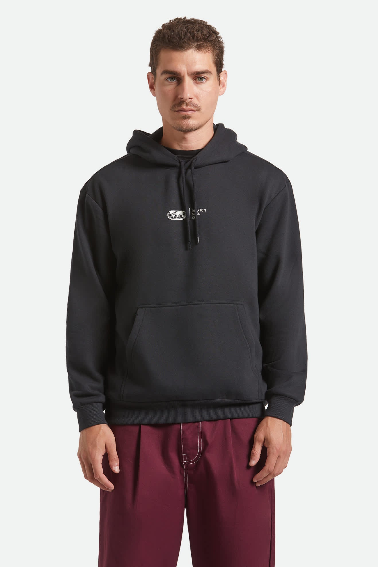 Union Relaxed Hoodie - Black